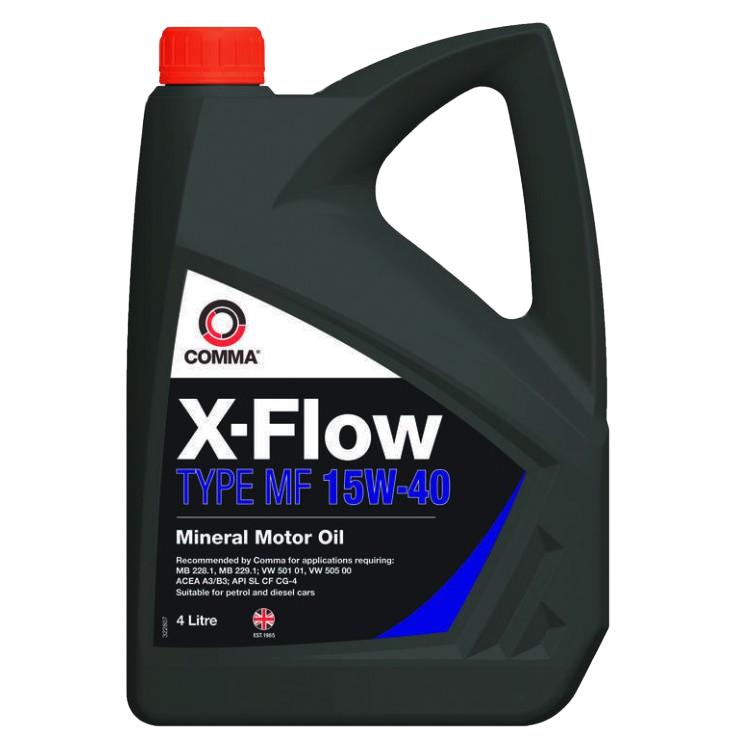 Моторное масло Comma X-Flow Type MF 15W-40, 4л